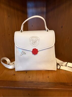 Harry Potter white Loungefly Envelope Pin Collector Mini Backpack